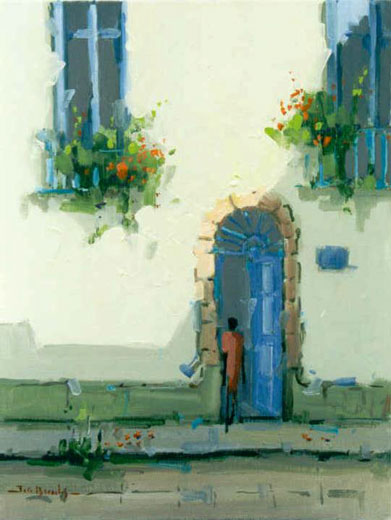 Windows with Flowers