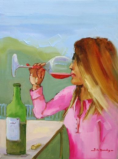 Study XIII - Wine Outdoors