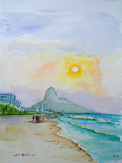 Copacabana and Corcovado IV