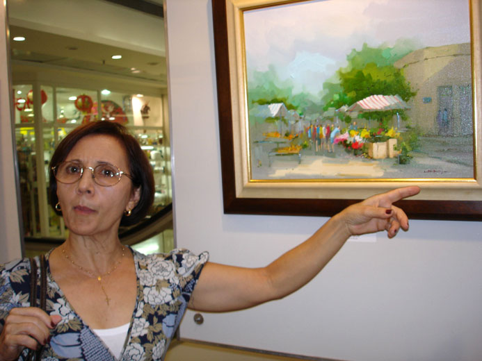 Exhibition in the Ilha Plaza Shopping