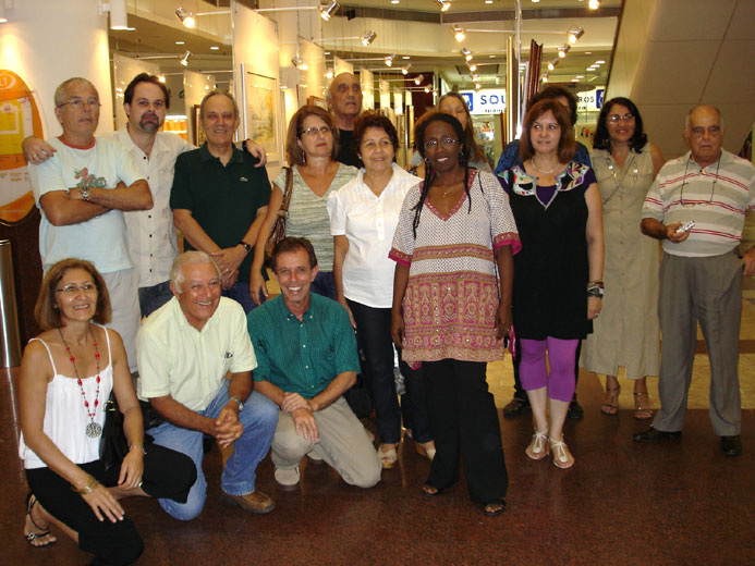 Exhibition in the Ilha Plaza Shopping